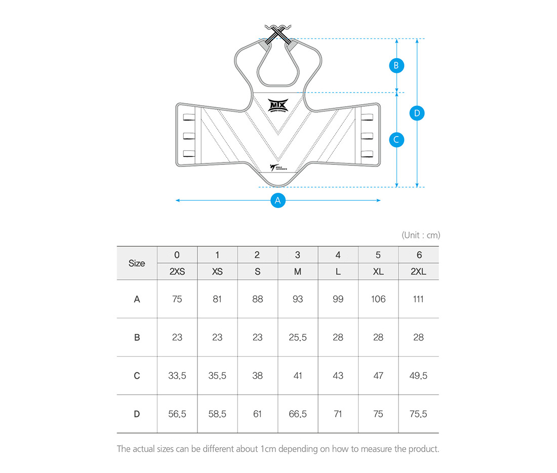 MTX Reversible Chest Protector