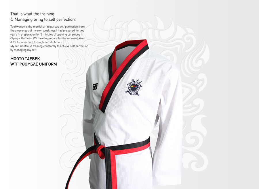 Original Official Mooto Kukkiwon Taekwondo Dobok Uniform Gi TKD KTA  Approved New