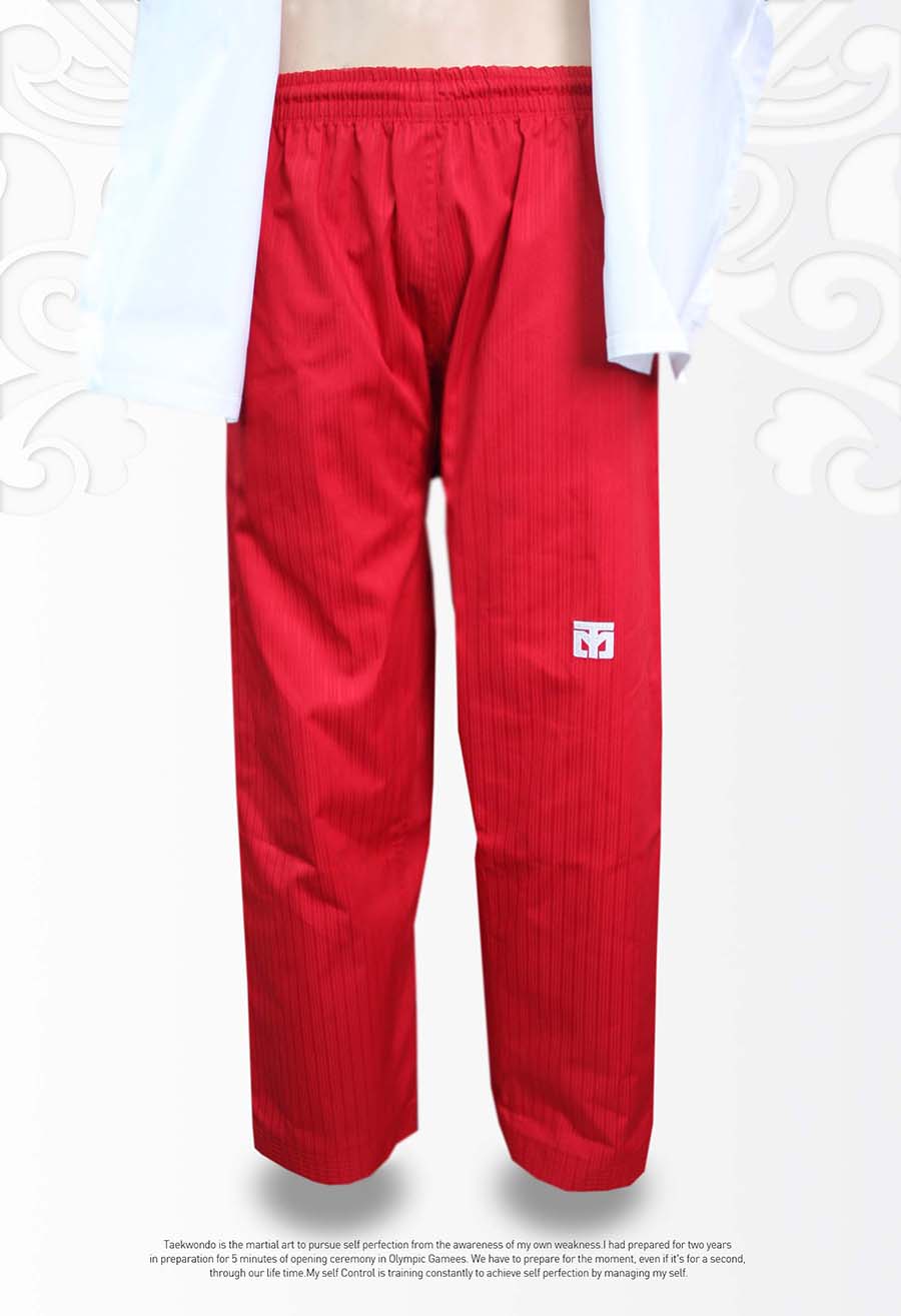MOOTO Poomsae WTF Poom Uniform Taekwondo Dobok TKD Tae Kwon Do Male 