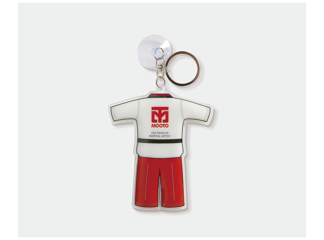 MOOTO POOMSAE UNIFORM KEYCHAIN