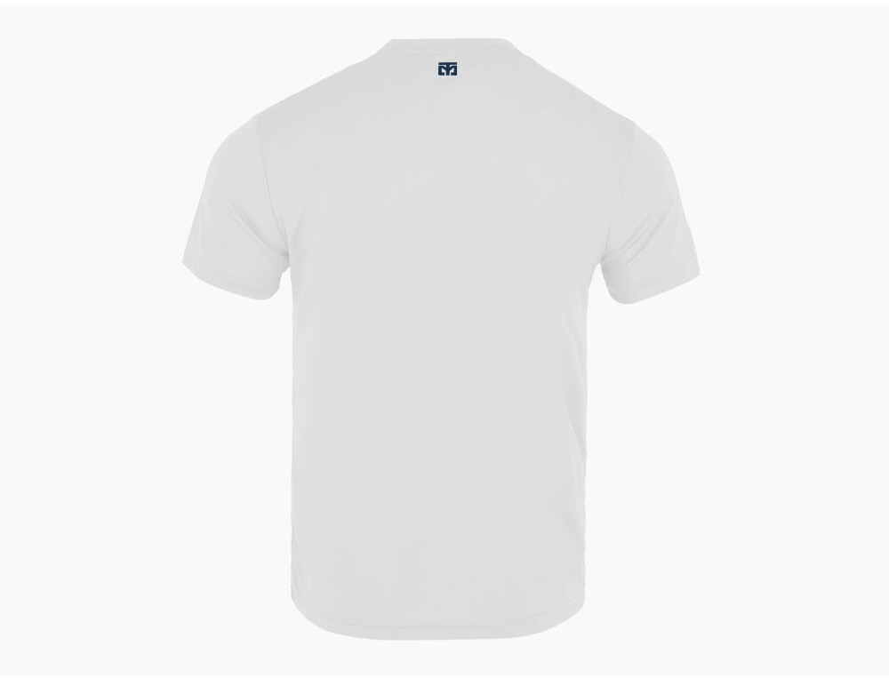 MOOTO Cool Round T-Shirts Edge (White)