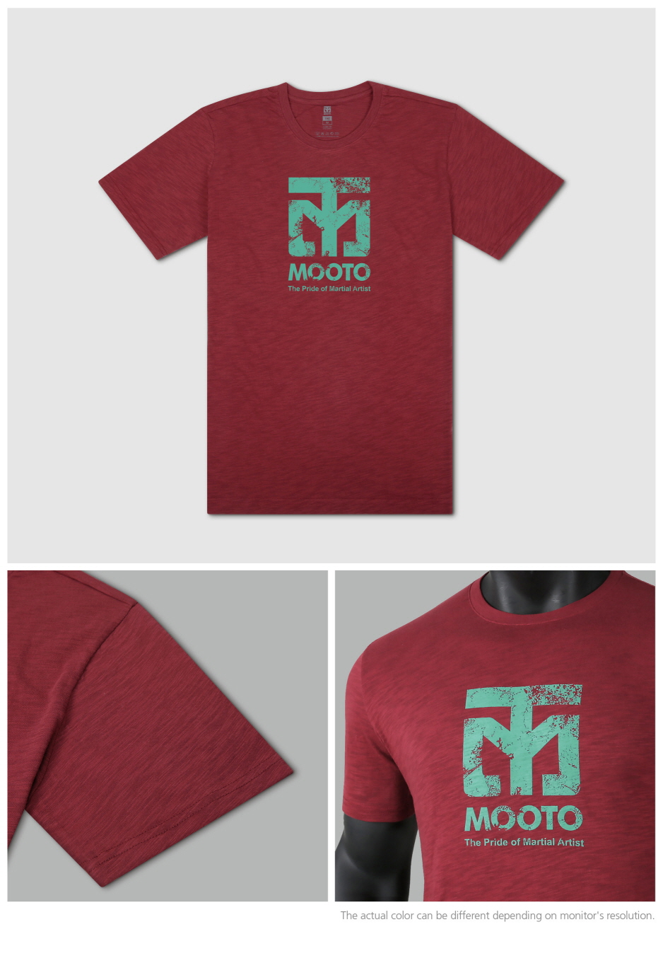 MOOTO Slub T-Shirt (WINE)