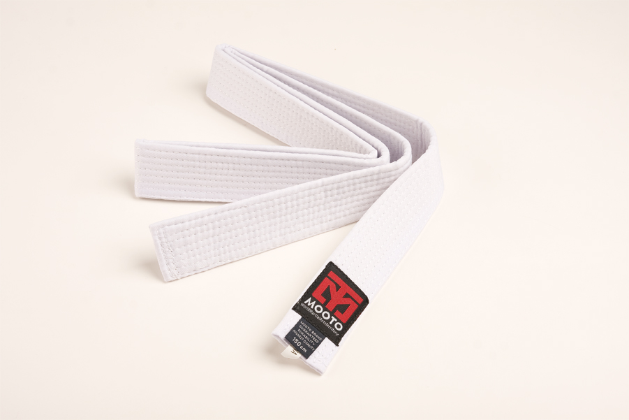 Mooto Color Belt 4cm Wide Single Wrap TKD Taekwondo Hapkido HKD MMA Martial Arts 