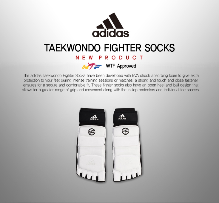 ADIDAS Taekwondo Fighter Foot Socks KTA 
