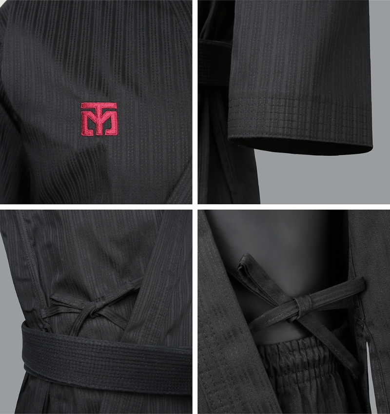 MOOTO Taekwondo BS4 Open Uniform (Black)