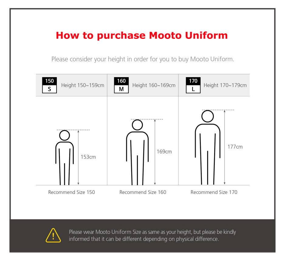 How to purchase MOOTO uniform