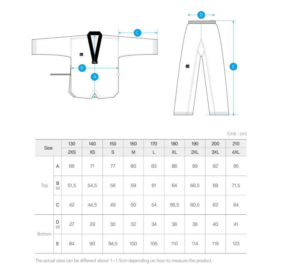 MOOTO BS4.5 KUKKIWON UNIFORM