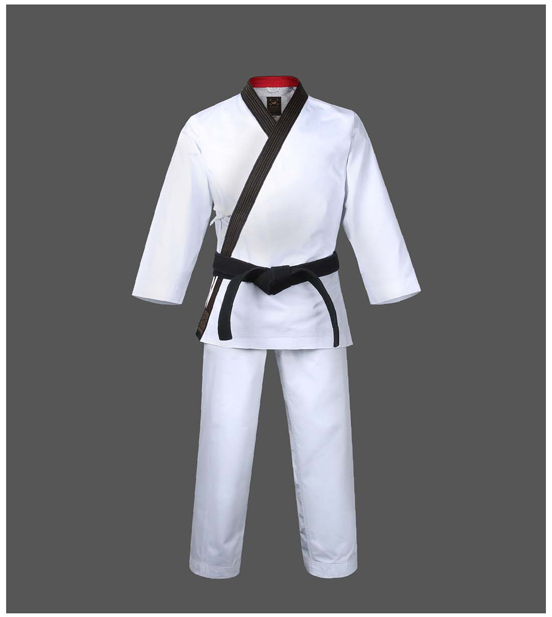 Mooto Taekwondo Extera 6 Uniform White Color BK-V NECK Light Type for Fighter 