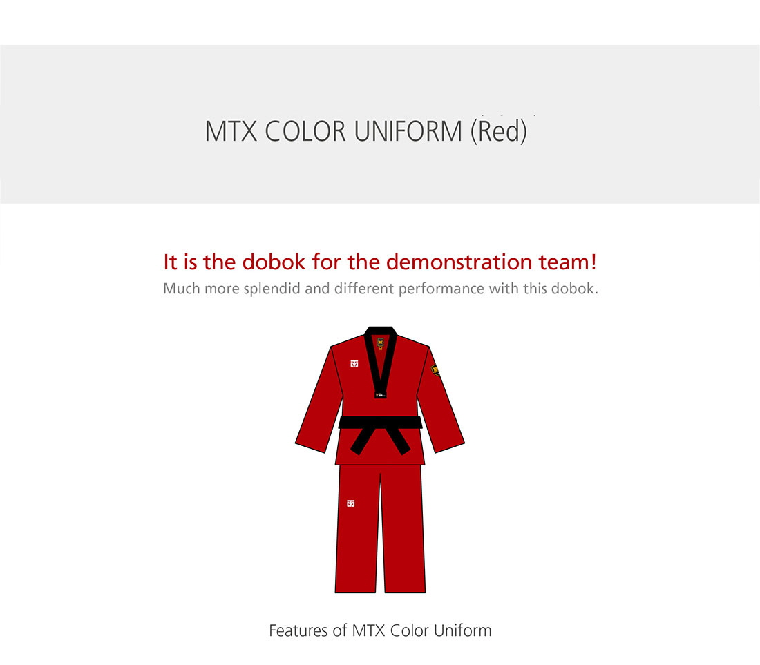 MOOTO MTX Color Uniform Scarlett Red