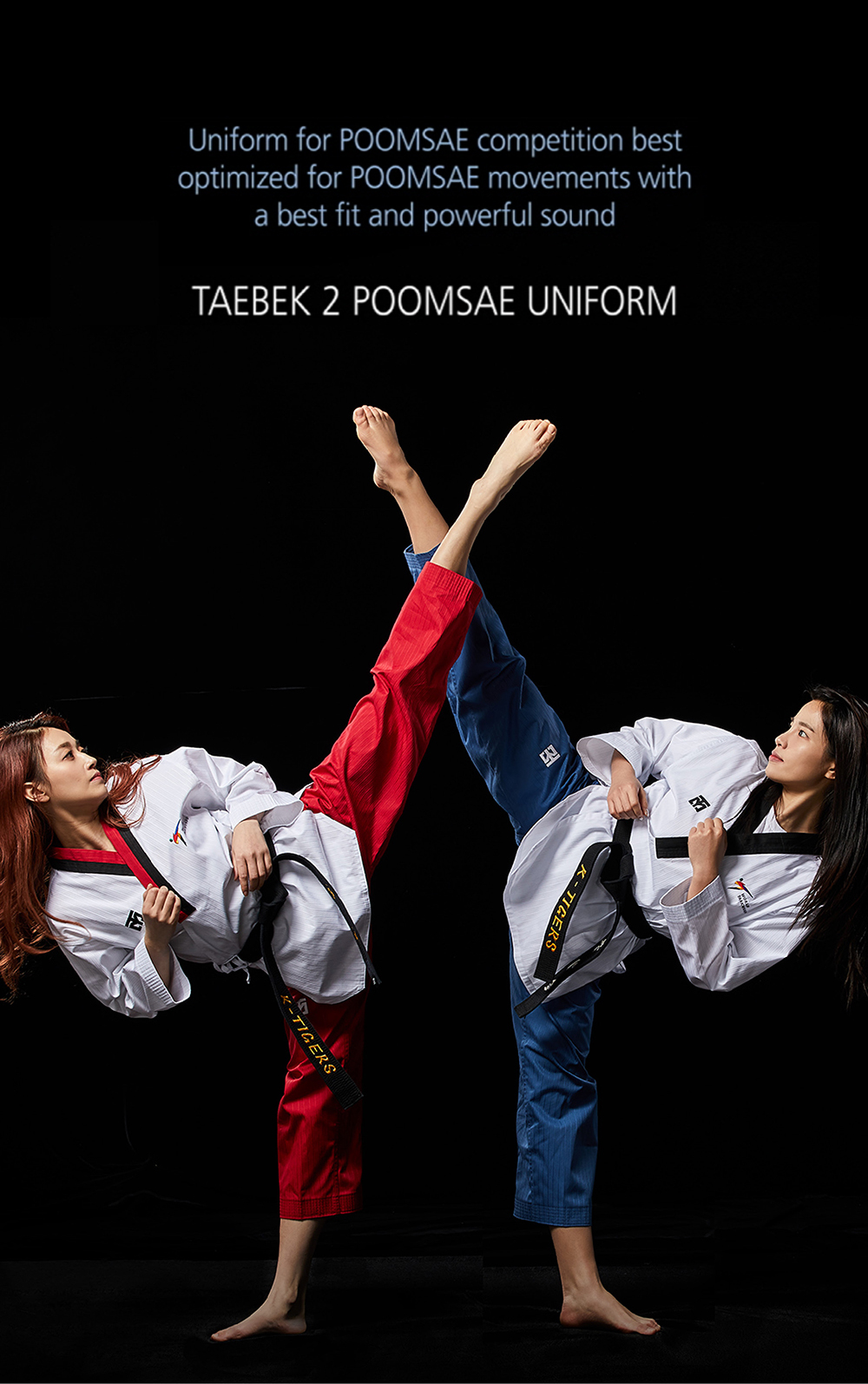 MOOTO Taebek 2 Poomsae Poom Uniform (Female)