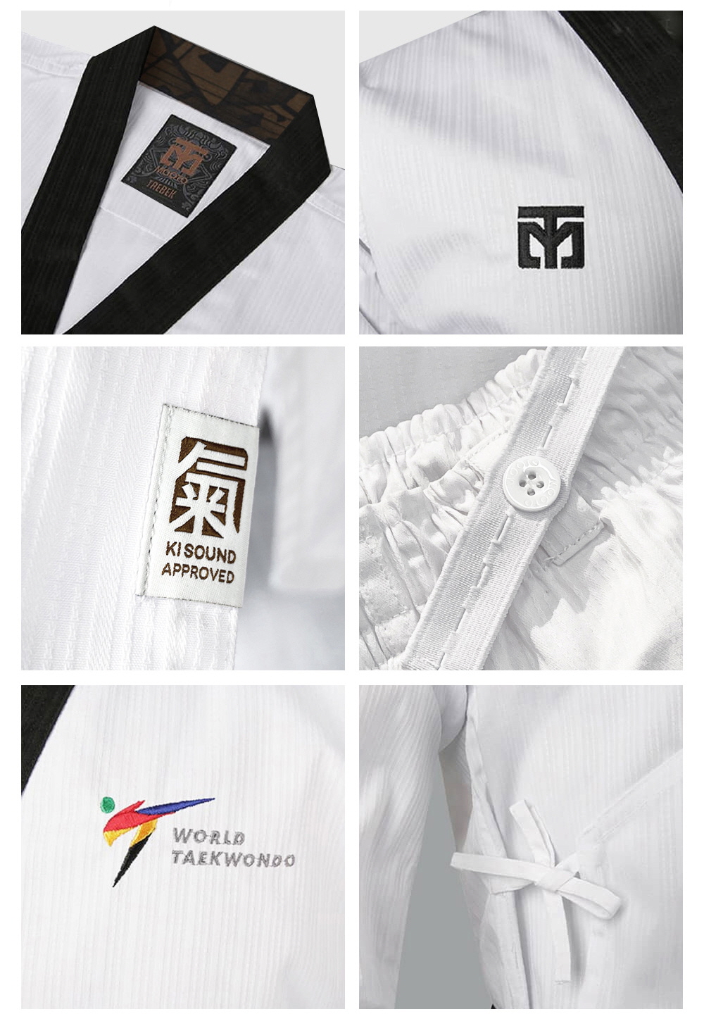 MOOTO TAEBEK 3 POOMSAE DAN UNIFORM (FEMALE)