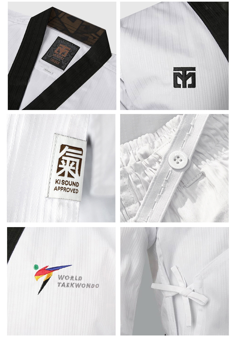 MOOTO TAEBEK 3 POOMSAE DAN UNIFORM (MALE)