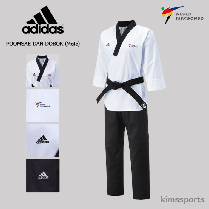 Adidas Poomsae WT Dan Dobok Male