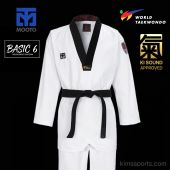 MOOTO BS6 (Basic 6) Standard Uniform (Black V-Neck)