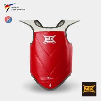 MOOTO MTX TaeKwonDo Reversible Chest Guard WT Approved Protector