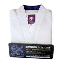 MOOTO EXTERA S5 Taekwondo Uniform (White V-Neck)