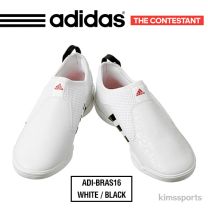 Adidas The Contestant Taekwondo Shoes (White/Black)