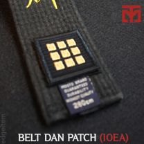 Dan Patch for Black Belt - 10ea (1set)