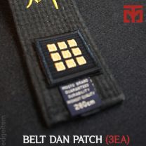 Dan Patch for Black Belt - 3ea