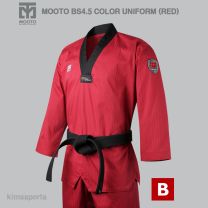 MOOTO BS4.5 Color Taekwondo Uniform (Red)