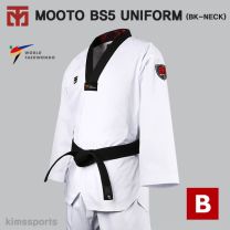 MOOTO BS5 (Basic 5) Standard Uniform (Black V-Neck)