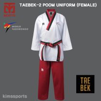 MOOTO Taebek 2 Poomsae Poom Uniform (Female)